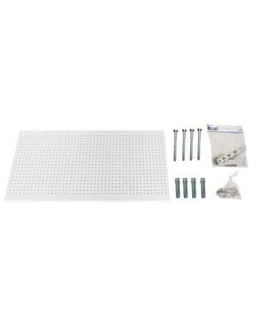 Panel perforado 400x1200x35 PANELCLICK 1200x400 BLANCO + 22 HOOK + 3 ACCE marca SIMONRACK 2