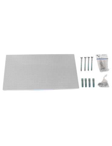 Panel perforado 400x1500x35 PANELCLICK 1500x400 BLANCO + 14 HOOK + 3 ACCE marca SIMONRACK 2