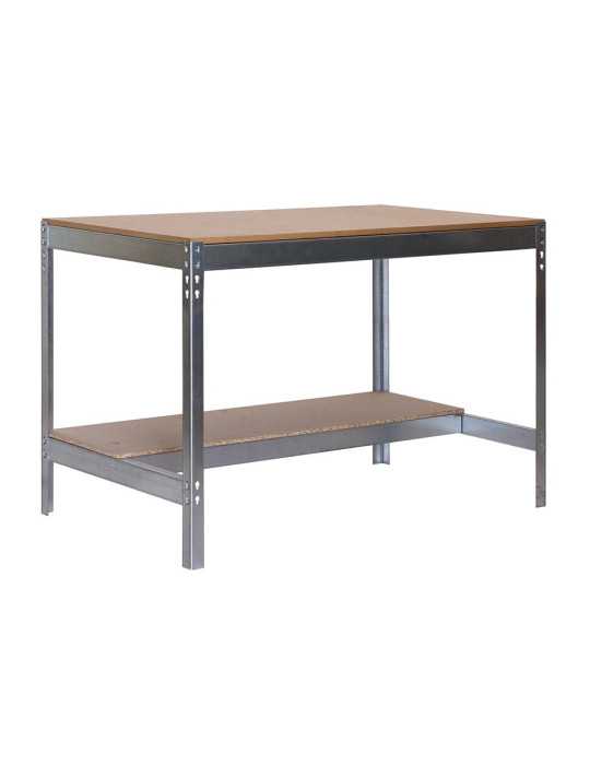 Banco trabajo 917x1210x760 SIMONWORK MOBILE BT0 1200 GALVA/MADERA marca SIMONRACK