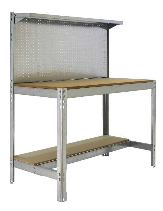 Banco trabajo 1520x910x610 SIMONWORK MOBILE BT3 900 GALVA/MADERA marca SIMONRACK