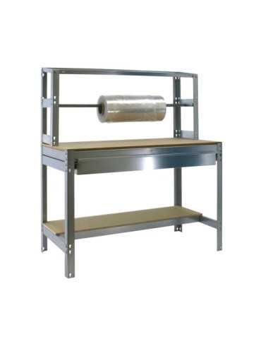 Banco trabajo 1445x1210x760 SIMONWORK BT4 BOX 1200 GALVA/MADERA marca SIMONRACK 2