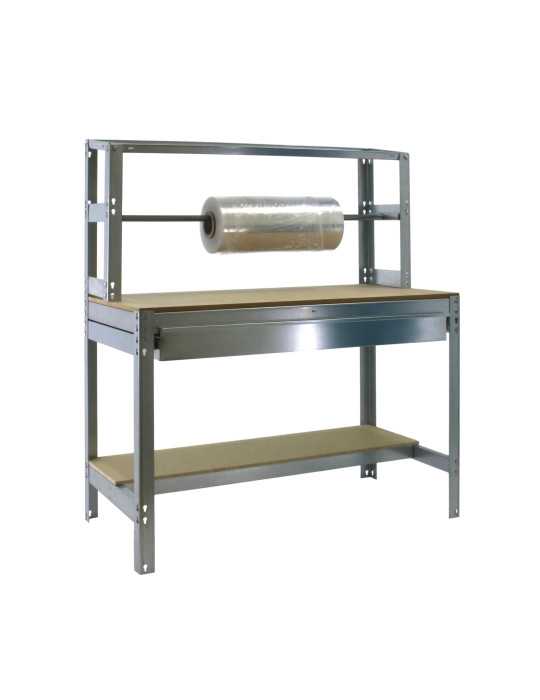 Banco trabajo 1445x910x760 SIMONWORK BT4 BOX 900 GALVA/MADERA marca SIMONRACK
