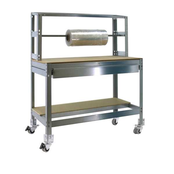 Banco trabajo 1520x1210x760 SIMONWORK MOBILE BT4 BOX 1200 GALVA/MADERA marca SIMONRACK