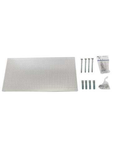 Panel perforado 400x900x35 PANELCLICK 900x400 GALVA + 14 HOOK + 3 ACCE marca SIMONRACK 2
