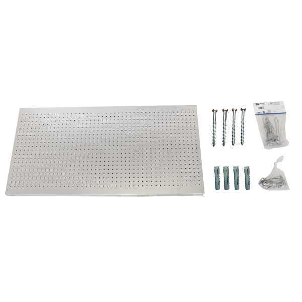 Panel perforado 600x900x35 PANELCLICK 900x600 GALVA + 14 HOOK + 3 ACCE marca SIMONRACK