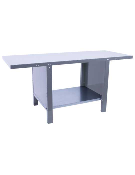 Banco trabajo 830x1500x730 SIMONWORK BT6 PRO METAL 1500 GRIS marca SIMONRACK
