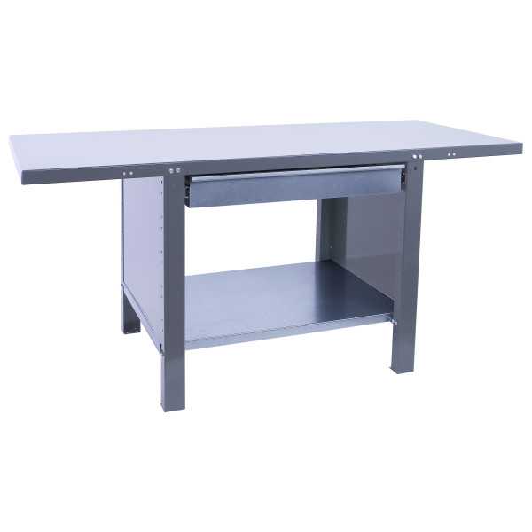 Banco trabajo 830x1800x730 SIMONWORK BT6 PRO METAL 1BOX 1800 GRIS marca SIMONRACK