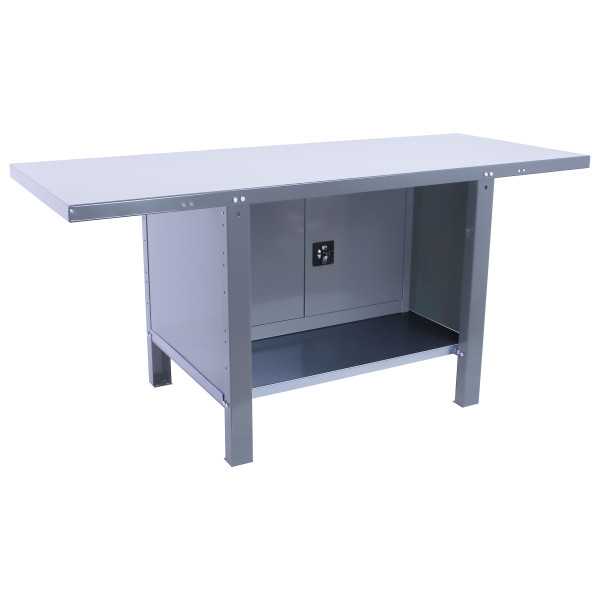 Banco trabajo 830x1800x730 SIMONWORK BT6 PRO METAL CABINET 1800 GRIS marca SIMONRACK