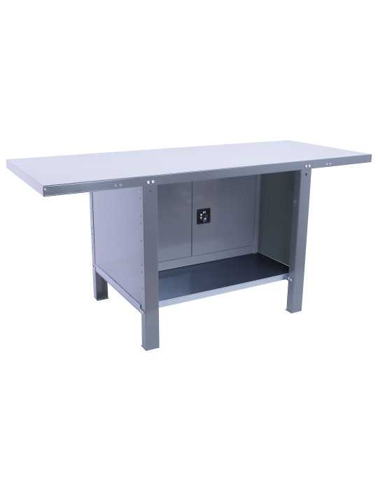 Banco trabajo 830x1800x730 SIMONWORK BT6 PRO METAL CABINET 1800 GRIS marca SIMONRACK