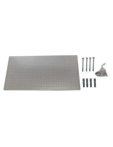 Panel perforado 600x1500x35 PANELCLICK 1500x600 GRIS + 8 HOOK marca SIMONRACK 2