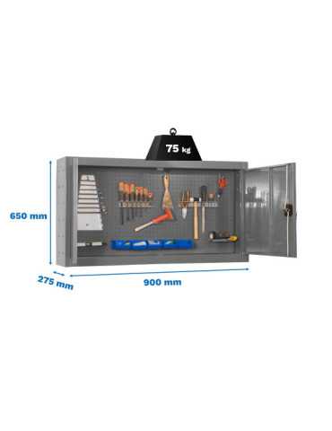 Banco trabajo 650x900x275 CABINET TOOLS DISM. 650x900mm GRIS marca SIMONRACK