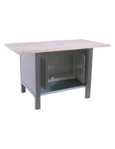 Banco trabajo 865x1200x750 SIMONWORK BT6 PRO LAMINATE CABINET 1200 GRIS/HAYA marca SIMONRACK 2