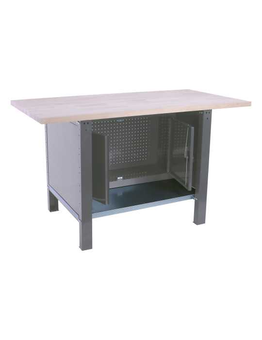 Banco trabajo 865x1800x750 SIMONWORK BT6 PRO LAMINATE CABINET 1800 GRIS/HAYA marca SIMONRACK