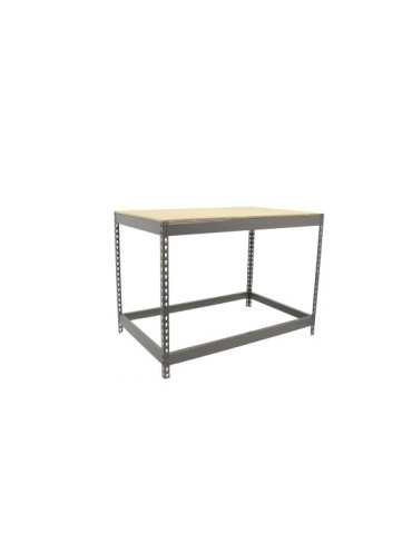 Banco trabajo 900x1500x600 SIMONWORK BASIC 1 901560-1 GRIS/MADERA marca SIMONRACK 2