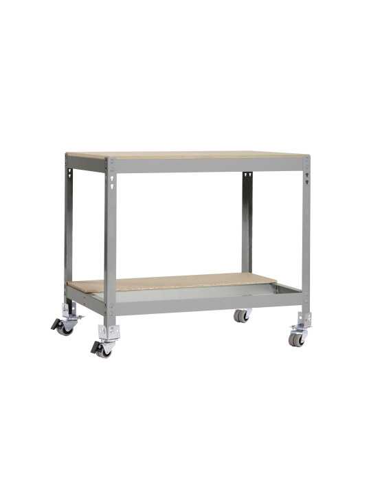 Banco trabajo 917x910x610 SIMONWORK MOBILE BT0 900 GRIS/MADERA marca SIMONRACK