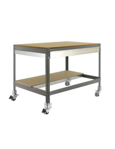 Banco trabajo 917x910x610 SIMONWORK MOBILE BT0 BOX 900 GRIS/MADERA marca SIMONRACK 2