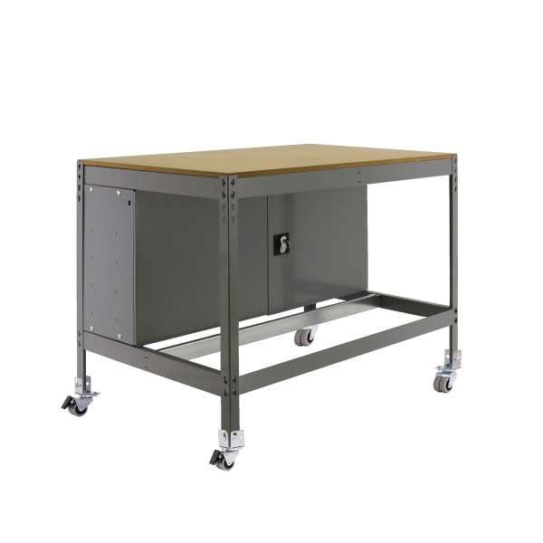Banco trabajo 917x1210x760 SIMONWORK MOBILE BT0 CABINET 1200 GRIS/MADERA marca SIMONRACK
