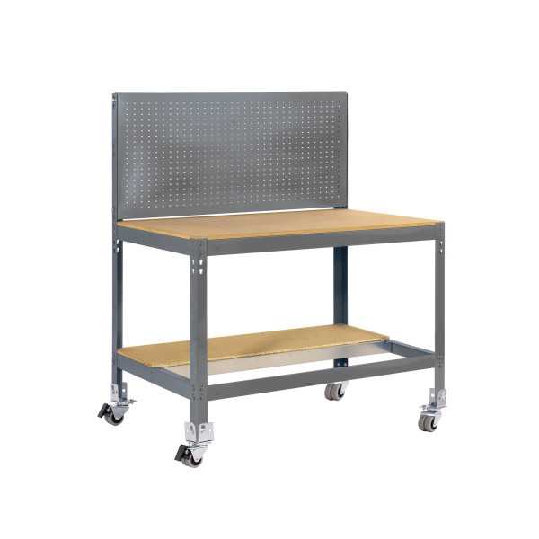 Banco trabajo 1520x1510x610 SIMONWORK MOBILE BT2 1500 GRIS/MADERA marca SIMONRACK