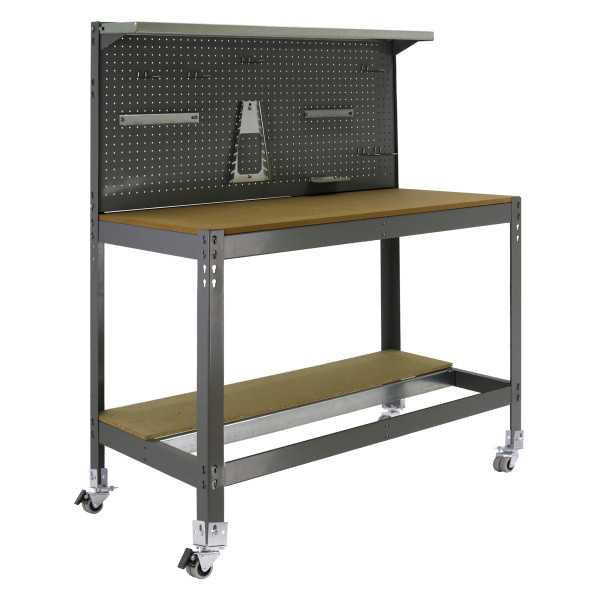 Banco trabajo 1520x910x610 SIMONWORK MOBILE BT3 900 GRIS/MADERA marca SIMONRACK
