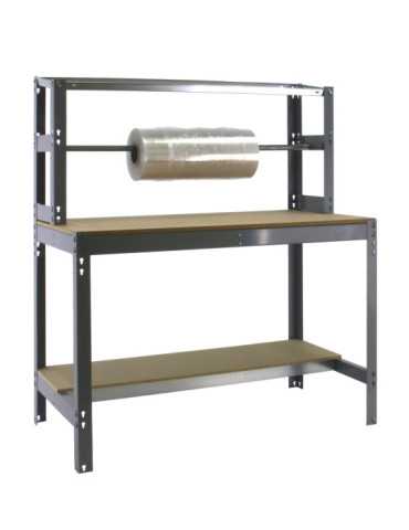 Banco trabajo 1445x1510x760 SIMONWORK BT4 1500 GRIS/MADERA marca SIMONRACK 2
