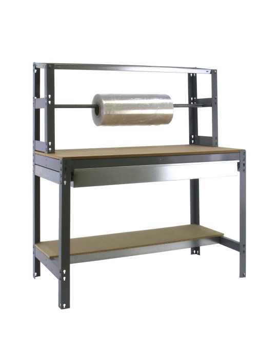 Banco trabajo 1445x1210x760 SIMONWORK BT4 BOX 1200 GRIS/MADERA marca SIMONRACK