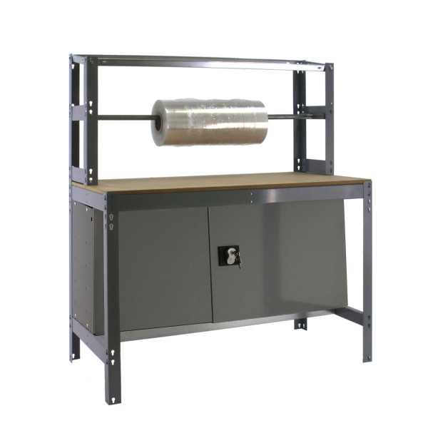 Banco trabajo 1445x910x760 SIMONWORK BT4 CABINET 900 GRIS/MADERA marca SIMONRACK