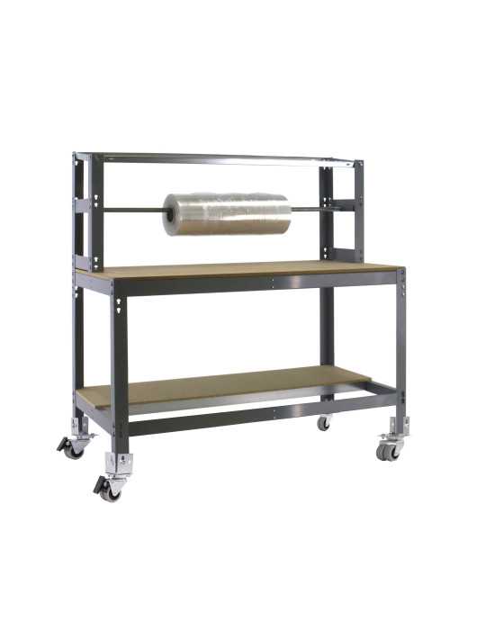 Banco trabajo 1520x1210x760 SIMONWORK MOBILE BT4 1200 GRIS/MADERA marca SIMONRACK