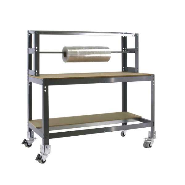 Banco trabajo 1520x1510x760 SIMONWORK MOBILE BT4 1500 GRIS/MADERA marca SIMONRACK