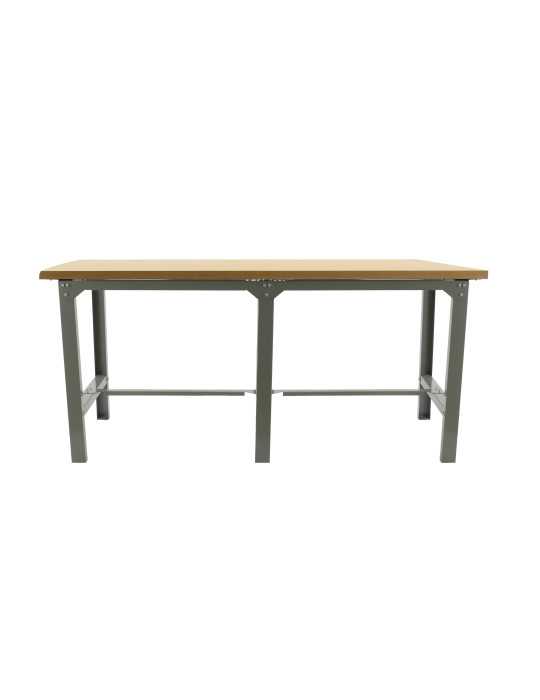 Banco trabajo 865x2100x750 SIMONWORK BT6 MDF TANDEM 2100 GRIS/MADERA marca SIMONRACK