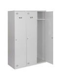Taquilla 1800x900x500 SIMONLOCKER PROFESIONAL SINGLE 3/3 300 (900) GRIS marca SIMONRACK