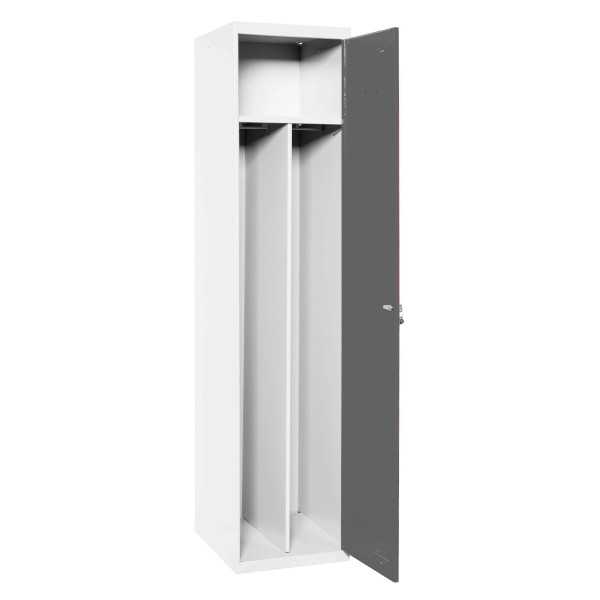 Taquilla 1800x400x500 SIMONLOCKER PROFESIONAL SINGLE-DIV 1/1 400 INI BL/AN marca SIMONRACK