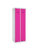Taquilla 1800x600x500 SIMONLOCKER PROFESIONAL SINGLE 2/2 300 (600) GR/RO marca SIMONRACK