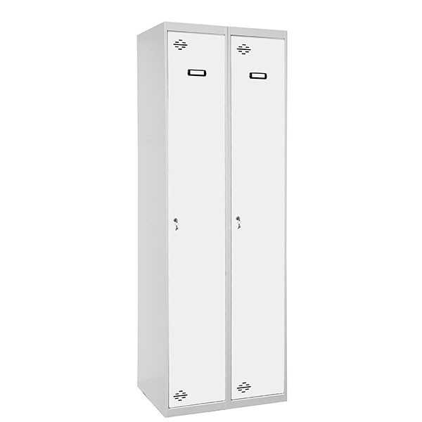 Taquilla 1800x600x500 SIMONLOCKER PROFESIONAL SINGLE 2/2 300 (600) GR/BL marca SIMONRACK