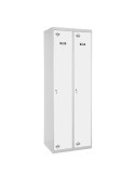 Taquilla 1800x600x500 SIMONLOCKER PROFESIONAL SINGLE 2/2 300 (600) GR/BL marca SIMONRACK