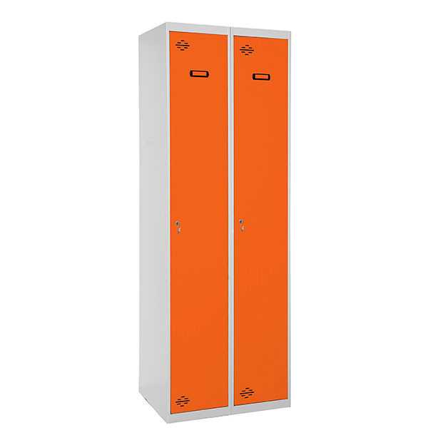 Taquilla 1800x600x500 SIMONLOCKER PROFESIONAL SINGLE 2/2 300 (600) GR/NA marca SIMONRACK