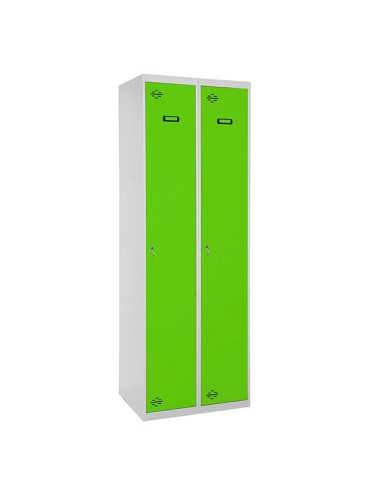 Taquilla 1800x600x500 SIMONLOCKER PROFESIONAL SINGLE 2/2 300 (600) GR/VE marca SIMONRACK