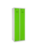 Taquilla 1800x600x500 SIMONLOCKER PROFESIONAL SINGLE 2/2 300 (600) GR/VE marca SIMONRACK