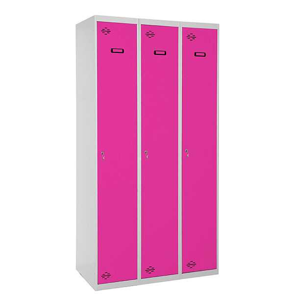 Taquilla 1800x900x500 SIMONLOCKER PROFESIONAL SINGLE 3/3 300 (900) GR/RO marca SIMONRACK