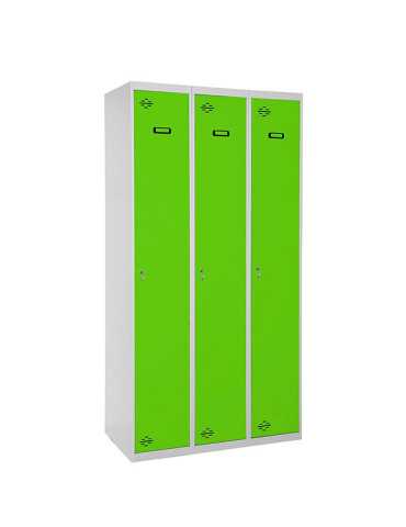 Taquilla 1800x900x500 SIMONLOCKER PROFESIONAL SINGLE 3/3 300 (900) GR/VE marca SIMONRACK
