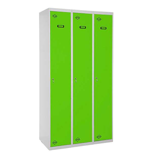 Taquilla 1800x900x500 SIMONLOCKER PROFESIONAL SINGLE 3/3 300 (900) GR/VE marca SIMONRACK