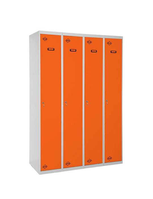 Taquilla 1800x1200x500 SIMONLOCKER PROFESIONAL SINGLE 4/4 300 (1200) GR/NA marca SIMONRACK