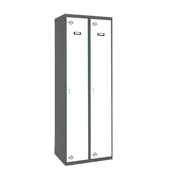 Taquilla 1800x600x500 SIMONLOCKER PROFESIONAL SINGLE 2/2 300 (600) AN/BL marca SIMONRACK