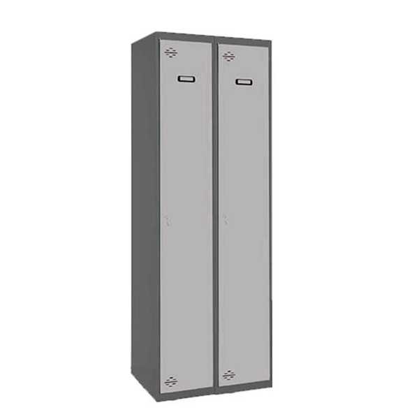 Taquilla 1800x600x500 SIMONLOCKER PROFESIONAL SINGLE 2/2 300 (600) AN/GR marca SIMONRACK