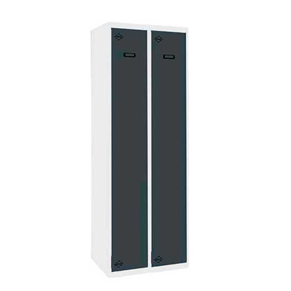 Taquilla 1800x600x500 SIMONLOCKER PROFESIONAL SINGLE 2/2 300 (600) BL/AN marca SIMONRACK
