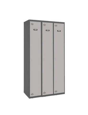 Taquilla 1800x900x500 SIMONLOCKER PROFESIONAL SINGLE 3/3 300 (900) AN/GR marca SIMONRACK