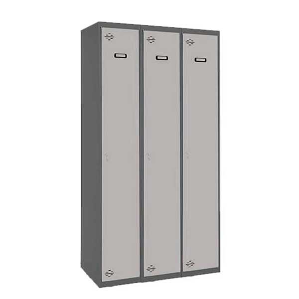 Taquilla 1800x900x500 SIMONLOCKER PROFESIONAL SINGLE 3/3 300 (900) AN/GR marca SIMONRACK