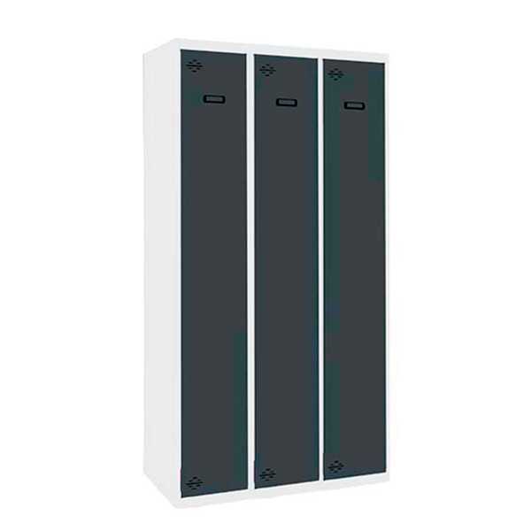 Taquilla 1800x900x500 SIMONLOCKER PROFESIONAL SINGLE 3/3 300 (900) BL/AN marca SIMONRACK