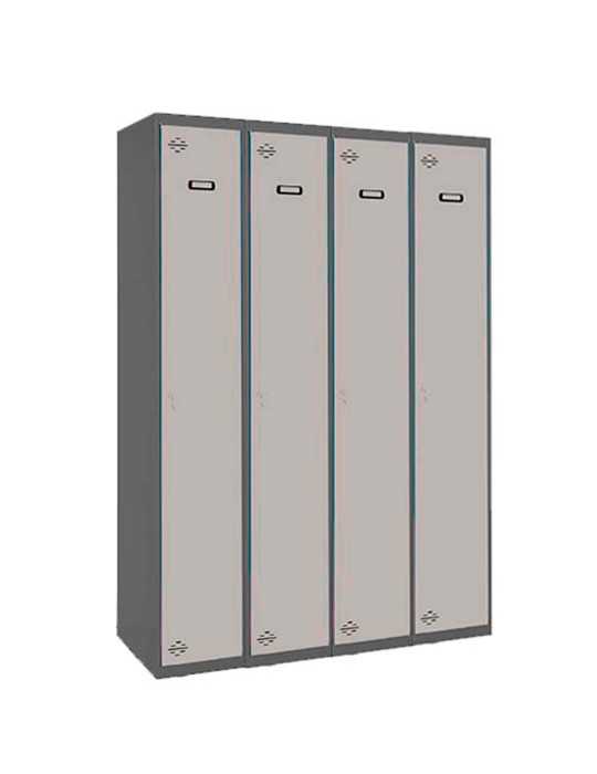 Taquilla 1800x1200x500 SIMONLOCKER PROFESIONAL SINGLE 4/4 300 (1200) AN/GR marca SIMONRACK