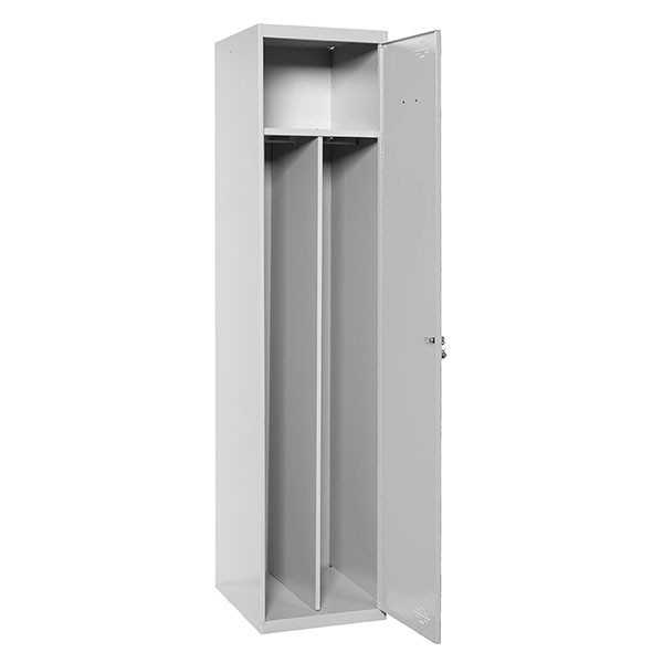 Taquilla 1800x400x500 SIMONLOCKER PROFESIONAL SINGLE-DIV 1/1 400 INI GRIS marca SIMONRACK