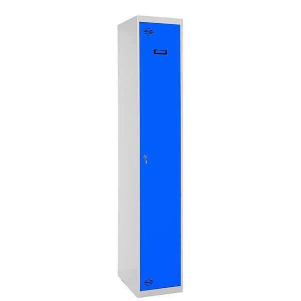 Taquilla 1800x300x500 SIMONLOCKER PROFESIONAL SINGLE 1/1 300 INI GR/AZ marca SIMONRACK
